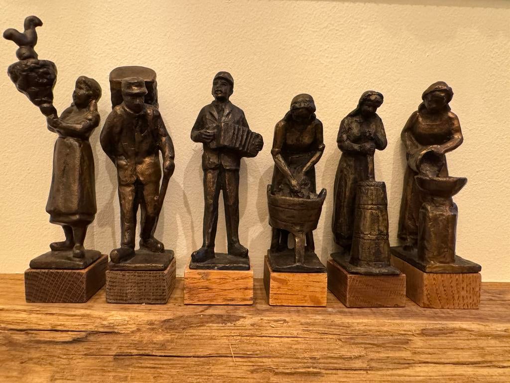 Bronzen beelden serie, Ophalen of Verzenden