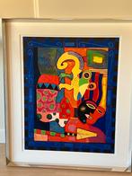 Clemens Briels - Pintate los labios Neia - Zeefdruk, Antiek en Kunst, Ophalen of Verzenden