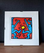 Keith Haring "Untitled (Blue Footballers, Yellow Ball)", Antiek en Kunst, Ophalen of Verzenden