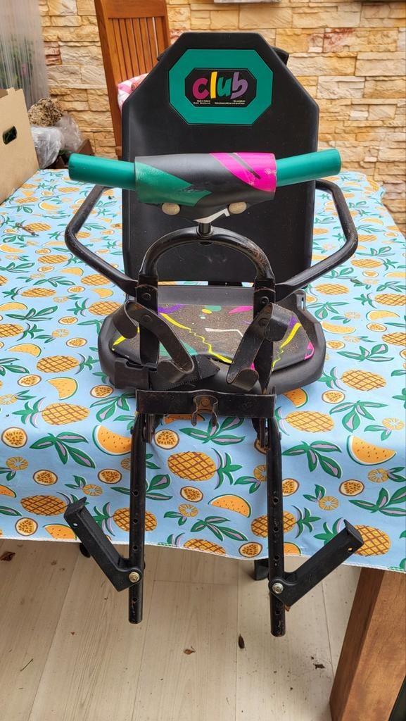 Voor fietsstoeltje, Ophalen