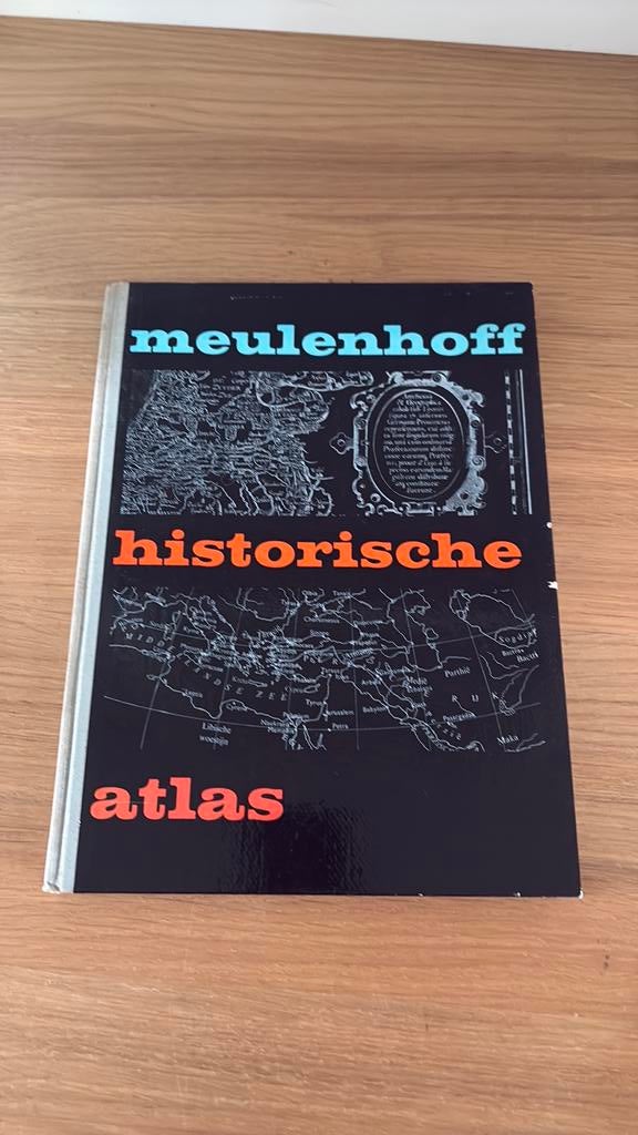 Historische atlas Meulenhoff, Overige atlassen, Ophalen of Verzenden, Zo goed als nieuw, 1800 tot 2000