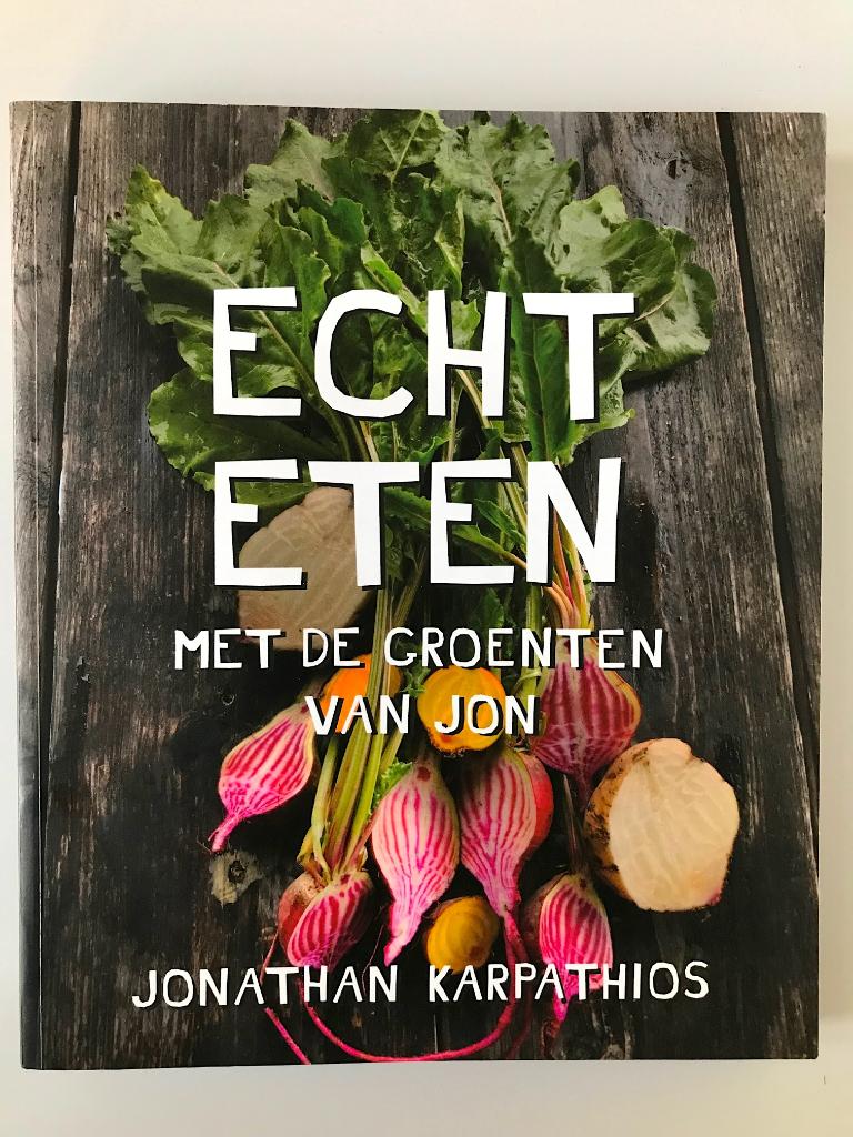 Echt Eten, Jonathan Karpathios, Ophalen of Verzenden, Zo goed als nieuw, Jonathan Karpathios