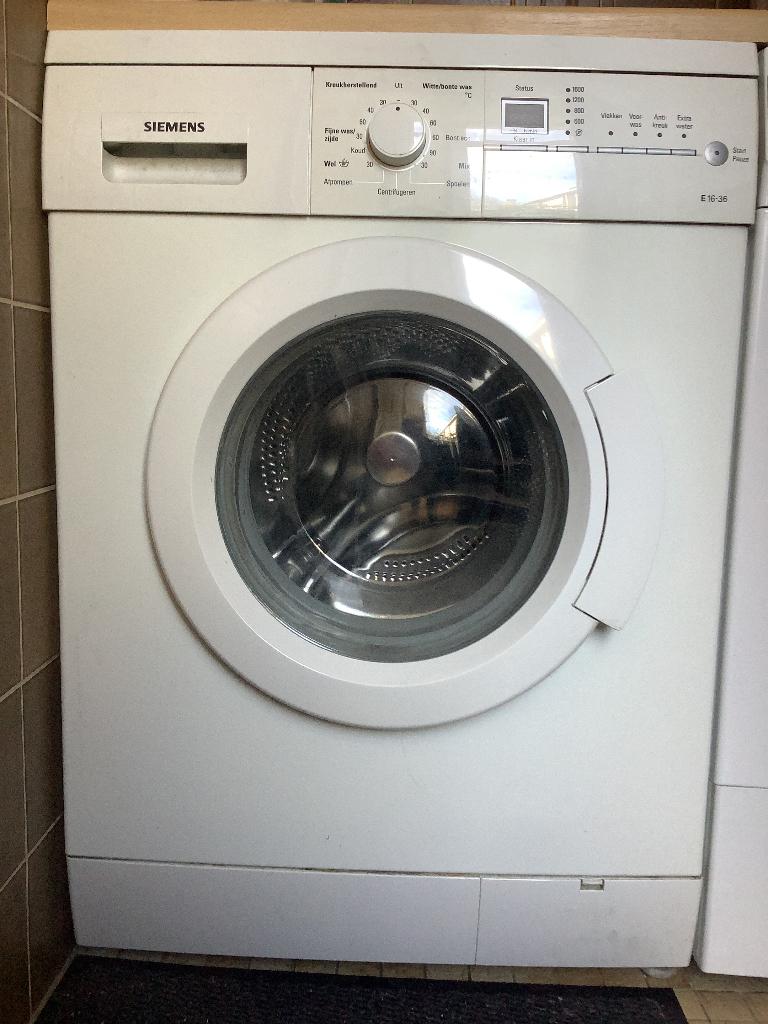 Siemens Wasmachine, Ophalen, Gebruikt, Voorlader, Kort programma