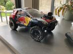RC Peugeot Rally Auto Red Bull - niet werkend, Elektro, Gebruikt, Auto offroad, Ophalen of Verzenden