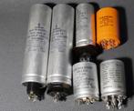 6x Siemens Valvo, Rifa Elko, condensator, Ophalen of Verzenden, Gebruikt