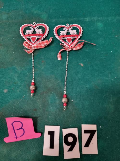 hangers hart met hert metaal [b197], Ophalen of Verzenden, 'T Olde Gre-j, Info@toldegrej.nl, Endepoelstraat 20f Didam