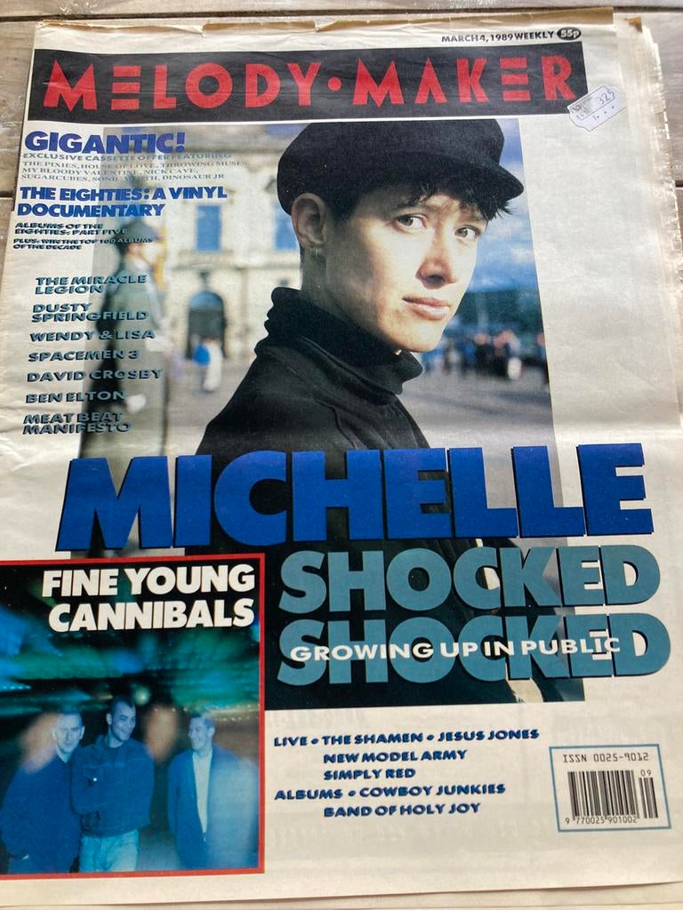 MELODY MAKER 1989 DAVID CROSBY Wendy & Lisa FYC Spacemen 3, Ophalen of Verzenden, Muziek, Film of Tv