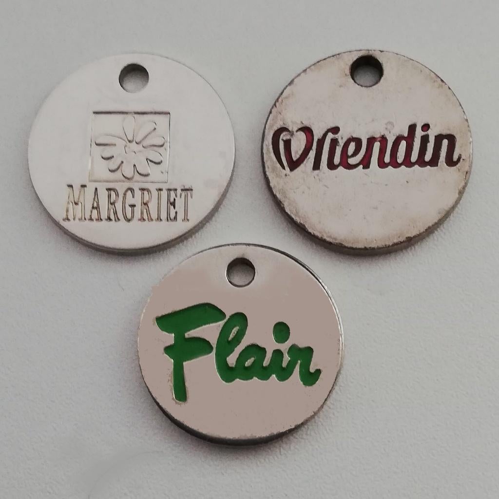Winkelwagenmuntjes van weekbladen, Ophalen of Verzenden