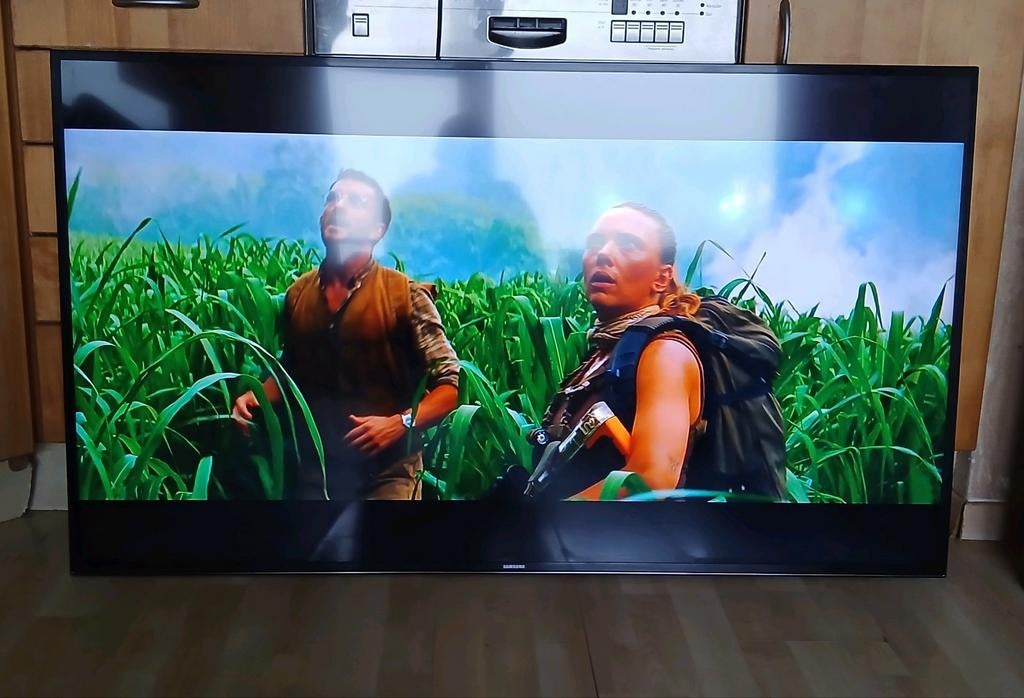 Samsung 55 inch smart tv bijna nooit gebruikt, Audio, Tv en Foto, Televisies, Ophalen, LED, 50 Hz, Zo goed als nieuw
