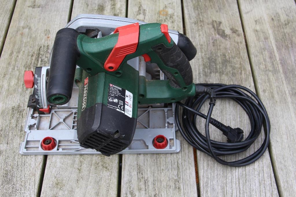Parkside PTSS 1200 Watt Cirkelzaag, Invalzaag, Ophalen of Verzenden, 30 tot 70 mm, 1200 watt of meer