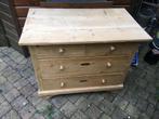 Grenen ladekast, Huis en Inrichting, Kasten | Ladekasten, Ophalen, Gebruikt, 50 tot 100 cm, 3 of 4 laden