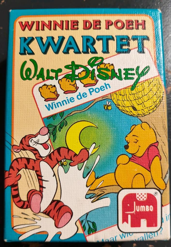 Winnie de Poeh kwartetspel. '89., Ophalen of Verzenden, Gebruikt, Kwartet(ten)