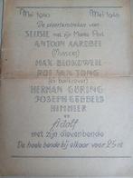 De namen Mussert, Göring, Göbbels en Himmler worden explicie, Ophalen, Tweede Wereldoorlog, Overige onderwerpen