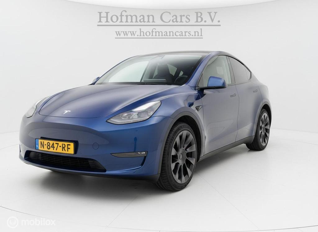Tesla Model Y Long Range Dual Motor AWD | SOH 86% | 12-2021, Auto's, Tesla, Bedrijf, Te koop, Model Y, 4x4, ABS, Adaptive Cruise Control