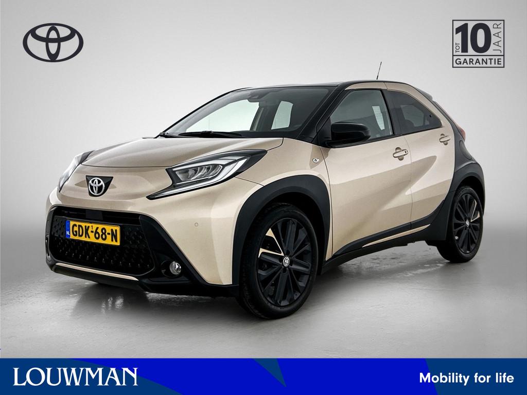 Toyota Aygo X 1.0 VVT-i MT Premium | Stoelverwarming | achte, Auto's, Toyota, Voorwielaandrijving, 12 maanden, Stof, Gebruikt