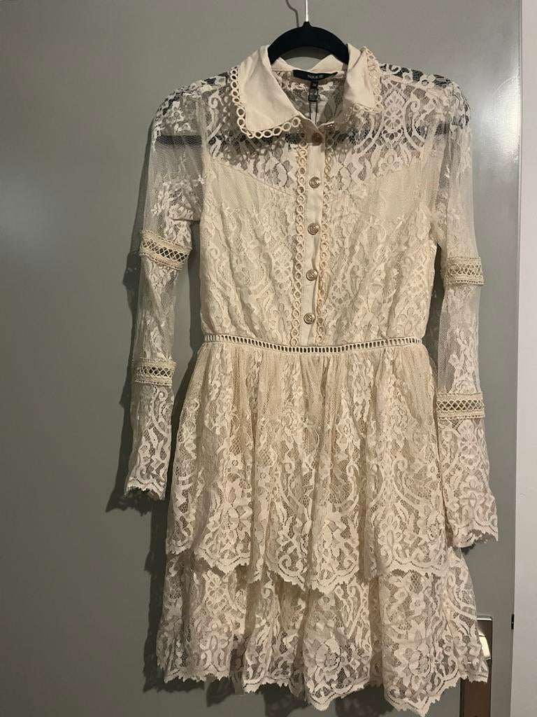 Nikkie jurk, nieuw met kaartjes! Prijs bespreekbaar!, Wit, Nieuw, Ophalen of Verzenden, Maat 34 (XS) of kleiner