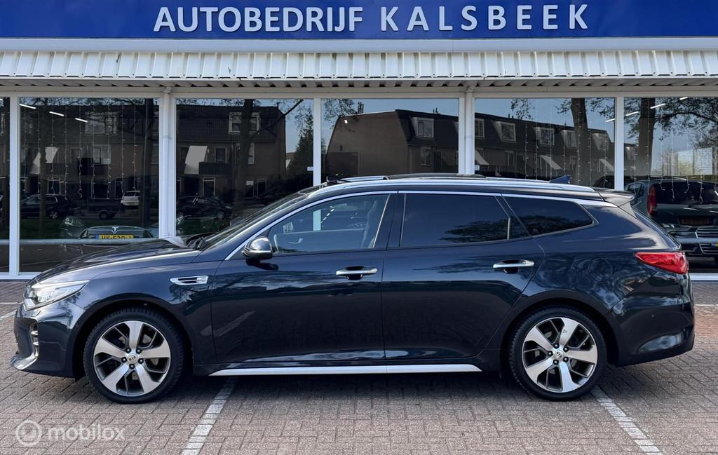 Kia Optima Sportswagon 1.7 CRDi GT-Line|Pano|H&K|360|Stoelko, Auto's, Kia, Gebruikt, Euro 6, 4 cilinders, 1535 kg