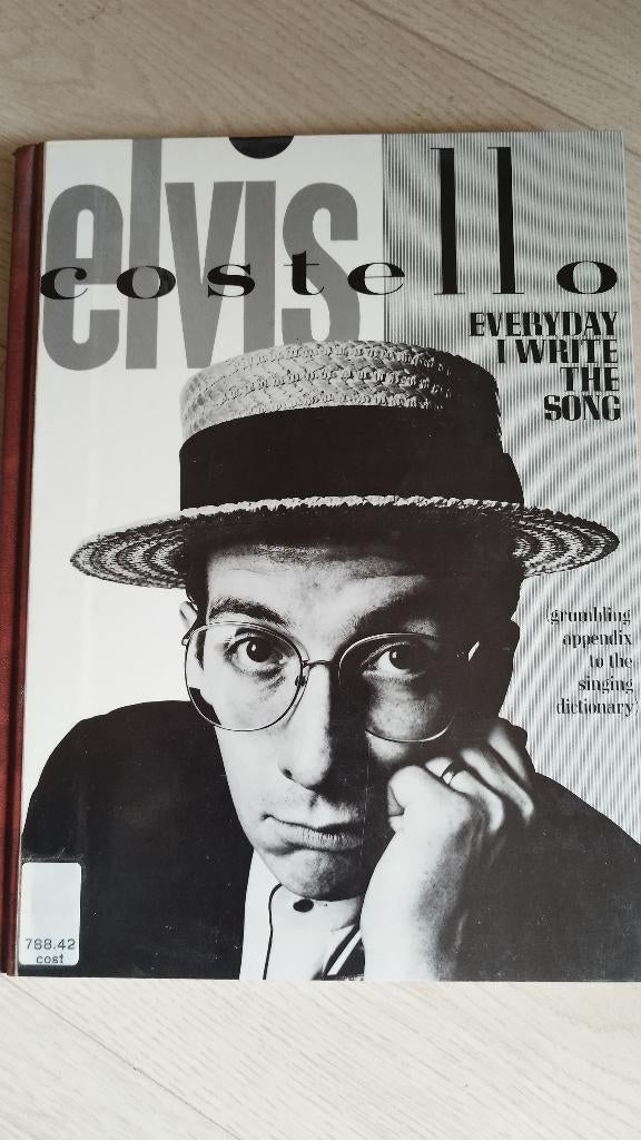 Elvis Costello bladmuziek, Muziek en Instrumenten, Bladmuziek, Ophalen of Verzenden, Zo goed als nieuw, Artiest of Componist, Rock en Metal
