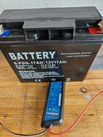 Accu 12V 17AH zgan, Ophalen of Verzenden