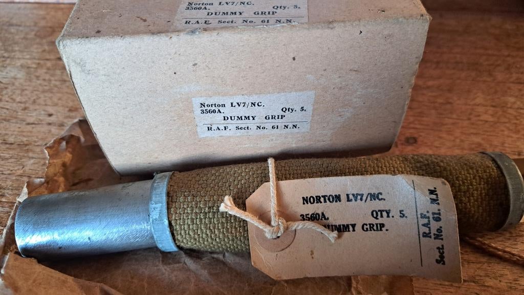 Norton 16h handgrip canvas 25.4 mm, Ophalen