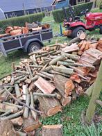 Haardhout: eik, wilg, pruim, sierkers - ca. 3 kuub, Tuin en Terras, Haardhout, 3 tot 6 m³, Ophalen of Verzenden, Overige houtsoorten