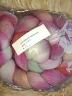 Geverfde merino lontwol spinnen vilten wol spinwol viltwol, Nieuw, Ophalen of Verzenden, Lotjeswol, Spinwol
