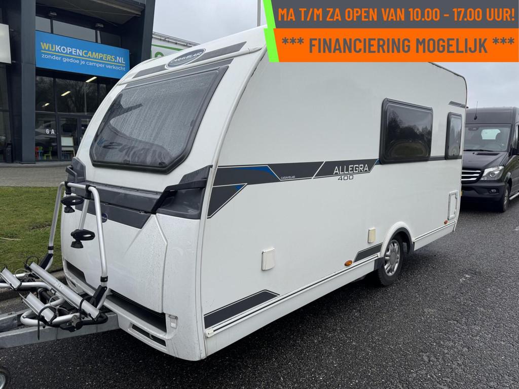 CARAVELAIR ALLEGRA 400, DWARSBED, MOVER, LUIFEL, Caravans en Kamperen, Caravans, Mover, Tot en met 2, Bedrijf, 6 tot 7 meter