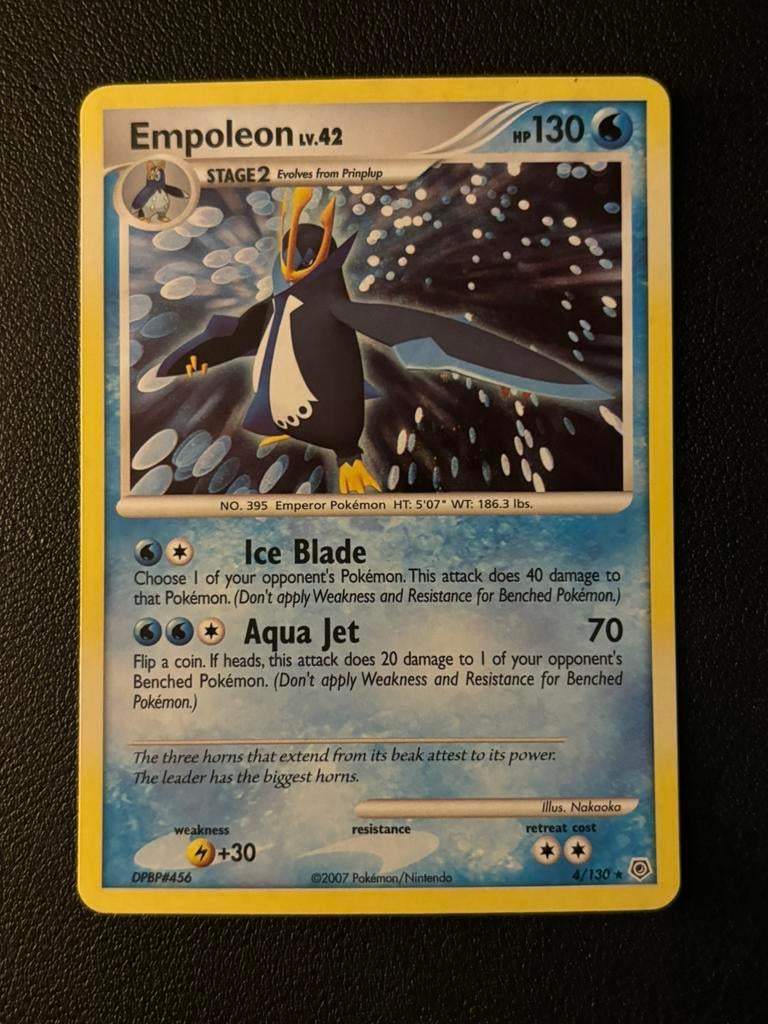 Empoleon LV.42 #4, Ophalen of Verzenden, Zo goed als nieuw