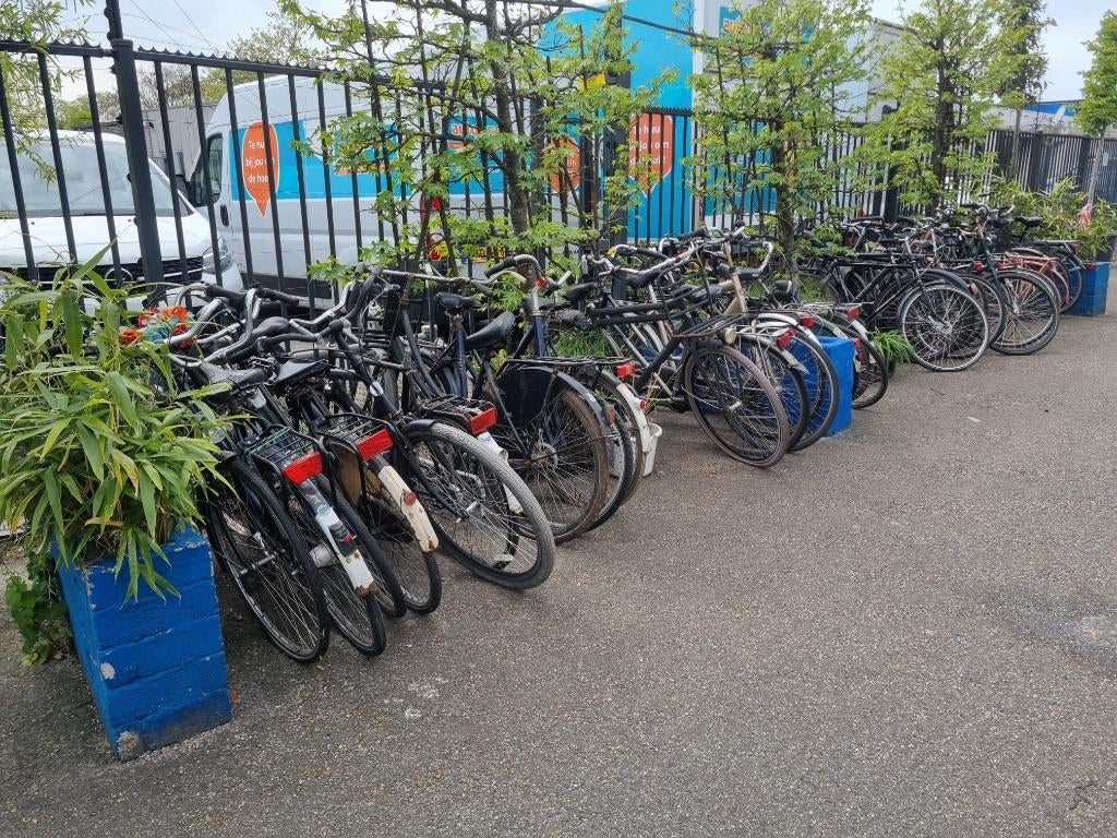 Partij van 45 dames- en herenfietsen om op te knappen, Ophalen, Gebruikt, Overige merken