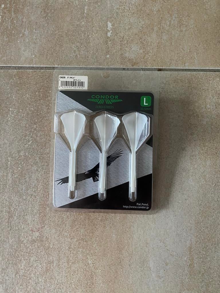 Condor Zero Stress White Diamond L shafts - nieuw, Sport en Fitness, Darts, Ophalen of Verzenden, Nieuw, Shafts