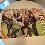 Zeldzame Europe bandposter uit 1980, groot formaat 89x63cm, Verzamelen, Posters, Ophalen, Gebruikt, Deurposter of groter, Rechthoekig Liggend