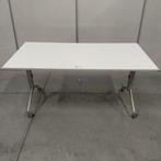 Flextafel / verrijdbaar bureau met NIEUW BLAD - 160x80 cm, Ophalen, In hoogte verstelbaar, Gebruikt