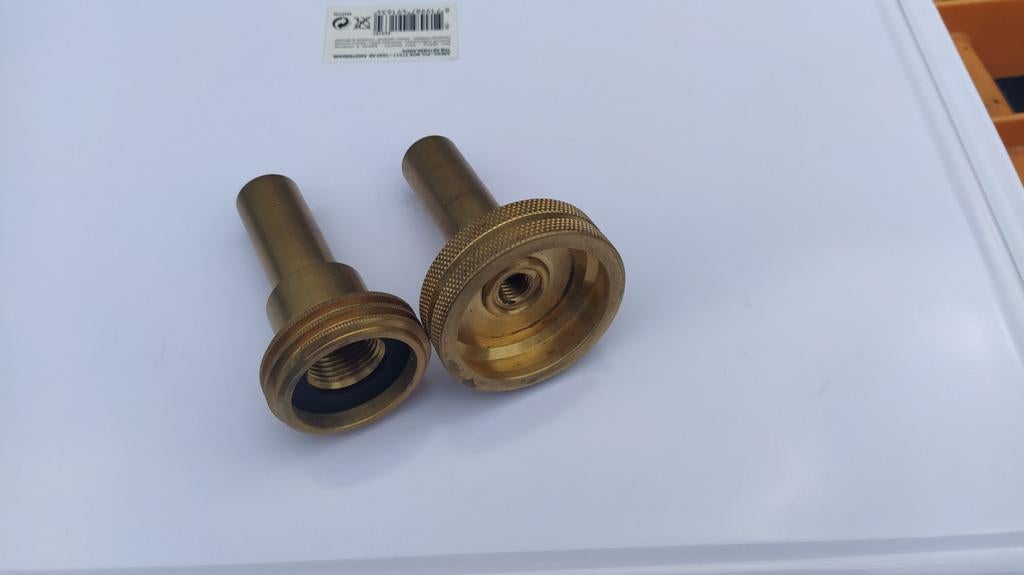 LPG nippel adapter M22, Ophalen of Verzenden, Nieuw