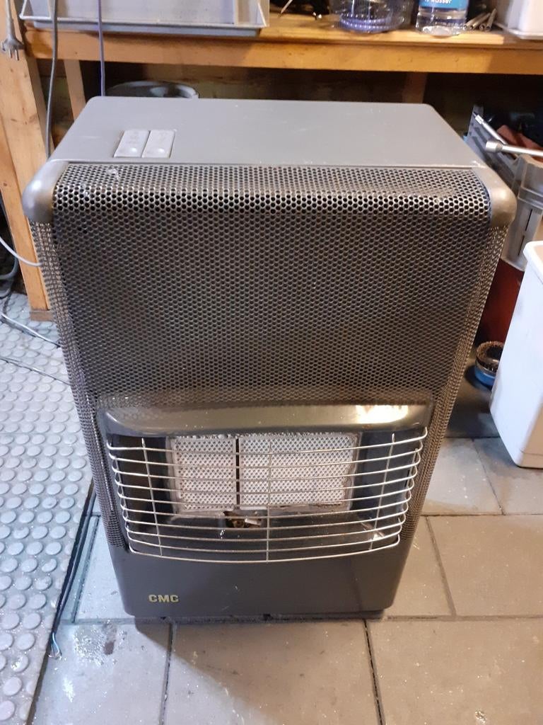 Gaskachel voor grijze gasfles (geen gasfles)3 standen, Ophalen, Gas, Gaskachel