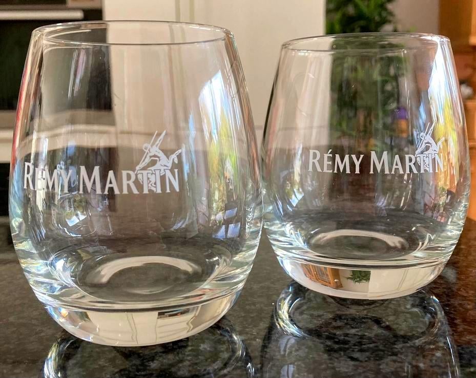 Vintage Rémy Martin tumbler cognacglazen - cognacglas - glas, Ophalen of Verzenden, Nieuw, Borrel- of Shotglas
