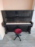 Oude Weber studie piano met verstelbare kruk, Muziek en Instrumenten, Piano's, Ophalen of Verzenden