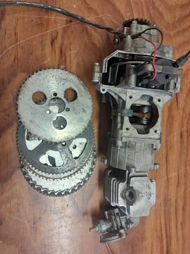 Minibike blokje, Ophalen of Verzenden, Gebruikt, Overige typen