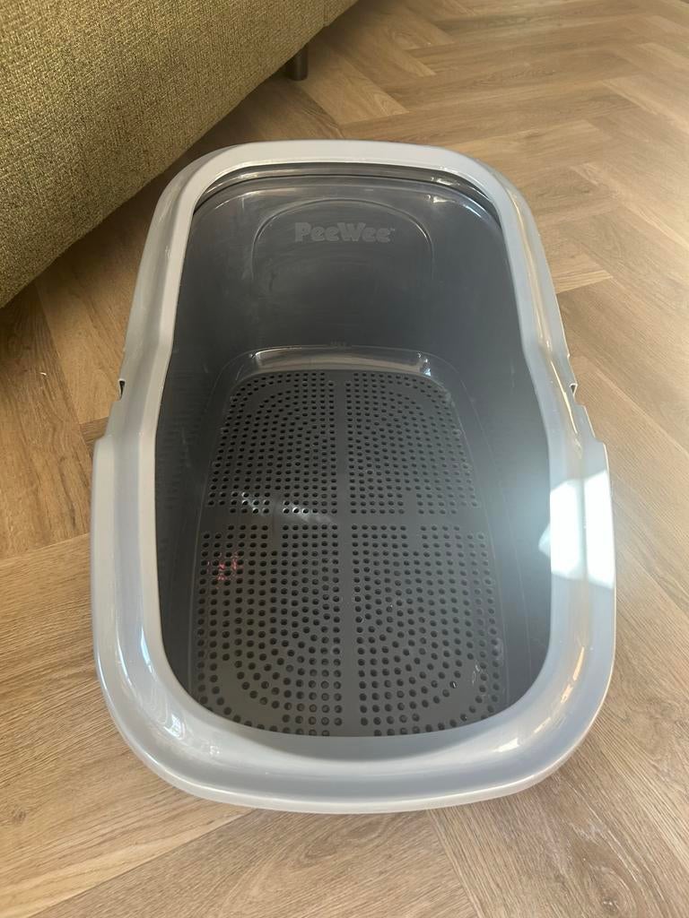 Peewee kattenbak ecohus reinigend 2 lagen nieuw, Dieren en Toebehoren, Kattenbakken, Ophalen of Verzenden, Zelfreinigend, Nieuw