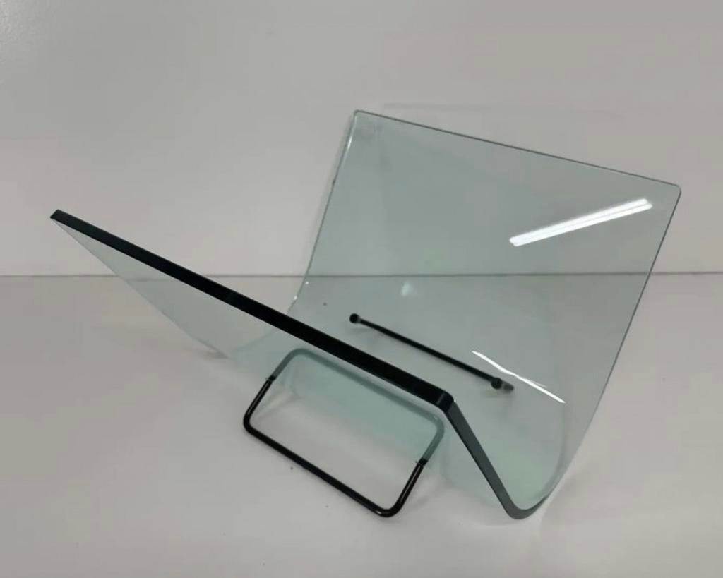 FIAM ITALIA glazen krantenbak, Ophalen of Verzenden, Zo goed als nieuw