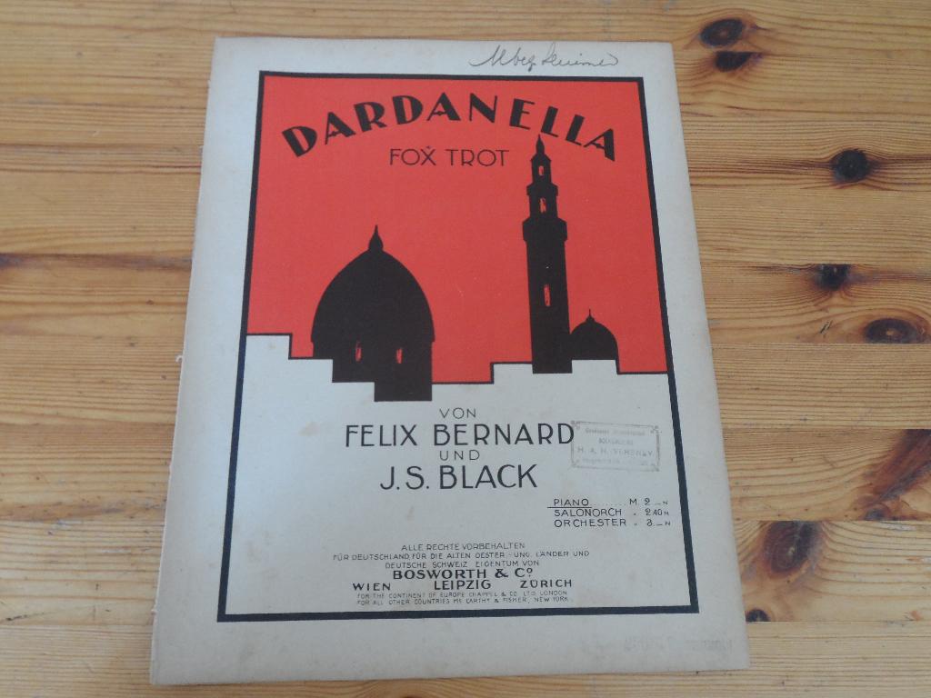 Dardanella - bernard / black, Gebruikt, Ophalen of Verzenden, Artiest of Componist, Piano