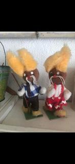 2 Oude paashaasjes, Ophalen of Verzenden, Gebruikt