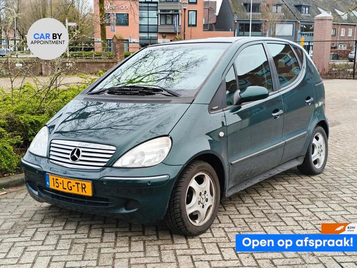 Mercedes-Benz A-Klasse 140 AUTOMAAT AIRCO APK AVANTGARDE, Auto's, Mercedes-Benz, Bedrijf, A-Klasse, ABS, Airbags, Airconditioning