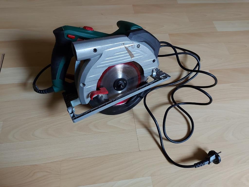 Parkside Cirkelzaag PKS 1350 A1, Doe-het-zelf en Verbouw, Gereedschap | Zaagmachines, Cirkelzaag, 70 mm of meer, Ophalen of Verzenden