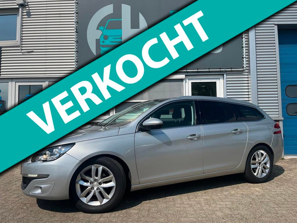 Peugeot 308 SW 1.6 BlueHDI Blue Lease Executive | pano | tre, Auto's, Peugeot, Bedrijf, Te koop, ABS, Airbags, Airconditioning