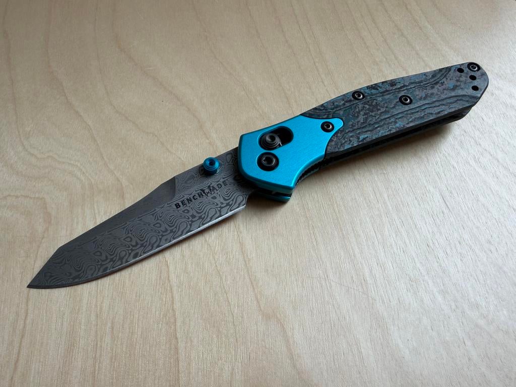 Nieuw Benchmade Mini Osborne Damasteel Gold Limited Edition, Ophalen of Verzenden, Nieuw