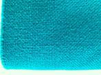 Kvadrat Hallingdal 65 850; turquoise; restant meubelstofstof, Wol, Blauw, 120 cm of meer, Nieuw