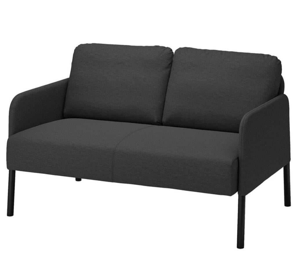 Tweepersoons bankje voor tiener slaapkamer, Huis en Inrichting, Ophalen, Tweepersoons, 75 tot 100 cm, Zo goed als nieuw