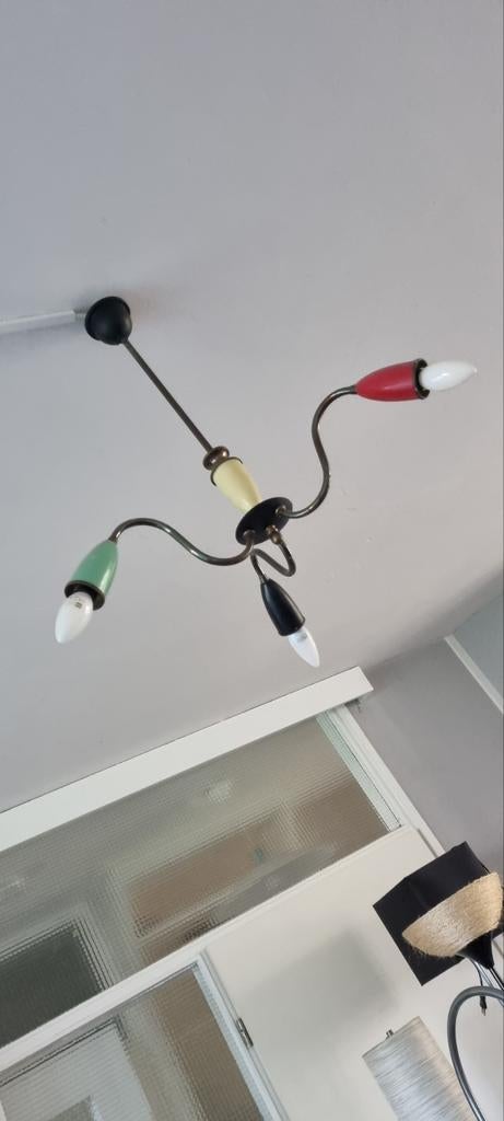 Vintage plafondlamp, Ophalen of Verzenden