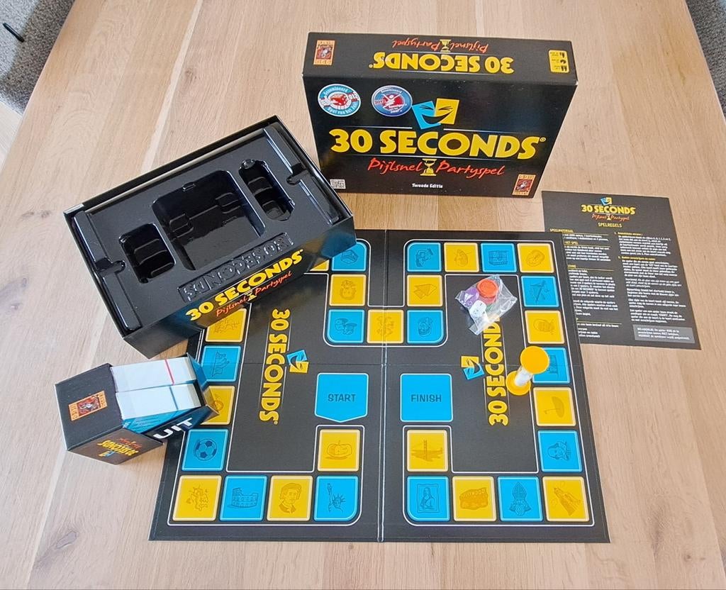 30 seconds nieuw, Hobby en Vrije tijd, Gezelschapsspellen | Bordspellen, Vijf spelers of meer, Ophalen of Verzenden, Nieuw, 999 Games