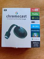 2 stuks Chromecast TV streaming device by Google 4K, Audio, Tv en Foto, Mediaspelers, Ophalen